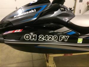 2019 Kawasaki Ultra LX Jet Ski Lettering from Mark  W, OH